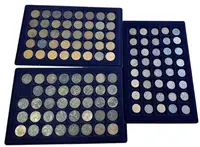 Velká Británie, Soubor drobných mincí 1/2 a 1 Pence