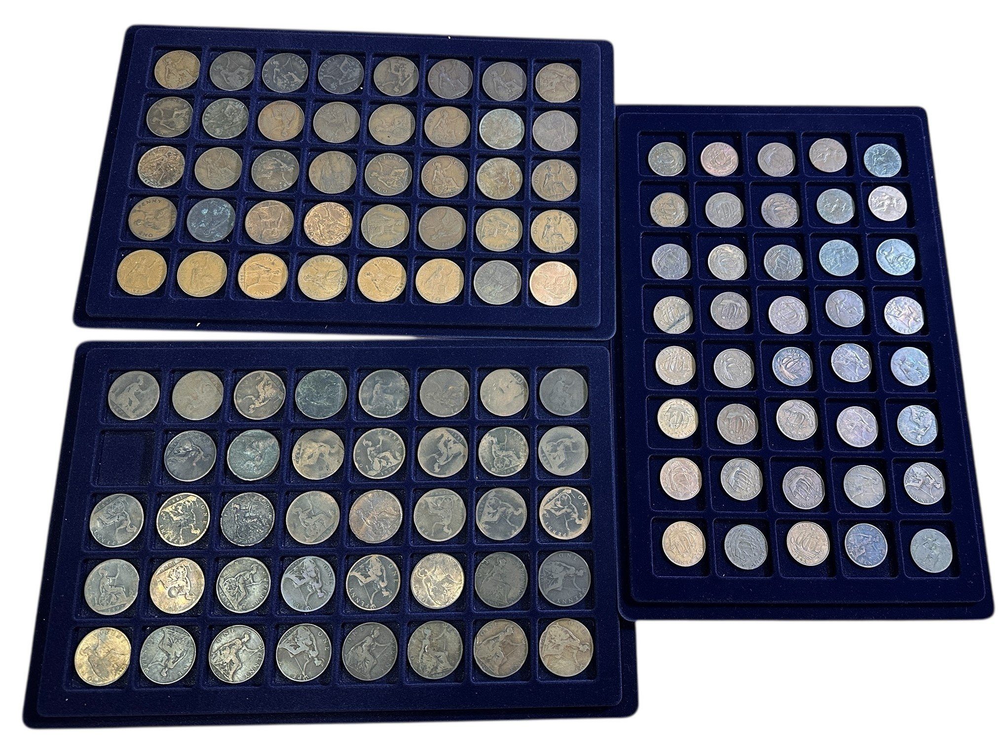 Velká Británie, Soubor drobných mincí 1/2 a 1 Pence
