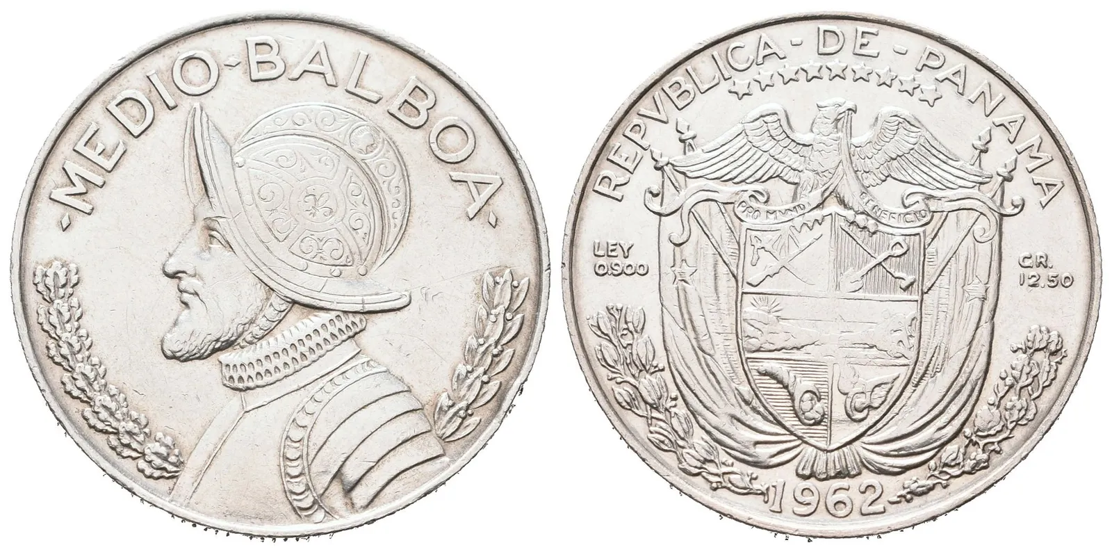 Panama, 1/2 Balboa 1962