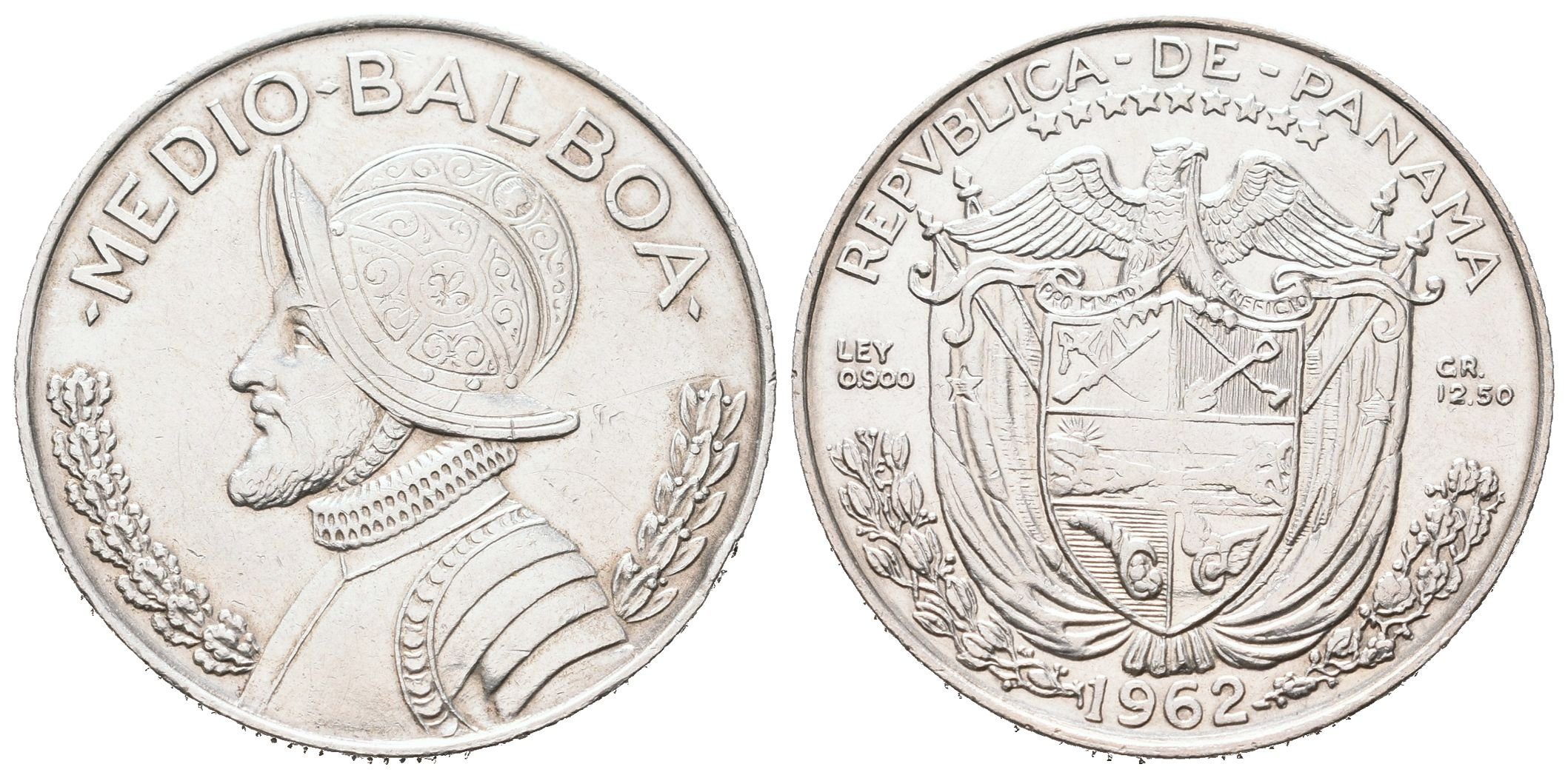 Panama, 1/2 Balboa 1962