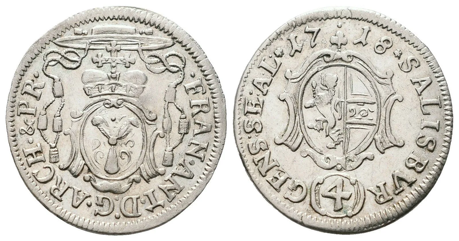 Salzburg - arcibiskupství, Franz Anton Harrach, 1709 - 1727 — 1