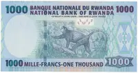 Rwanda, 1000 Francs 2008, P.35a - fotografie 2