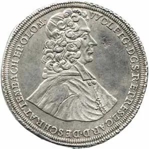 Olomouc - biskupství, Wolfgang von Schrattenbach, 1711 - 1738 — 1