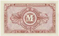 Okupační poukázky Allierte, 10 Mark 1944, tisk USA, 9-místný číslovač, Hej.AM4a - fotografie 2