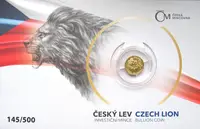 5 Dollars 2019 - Český lev, investiční mince