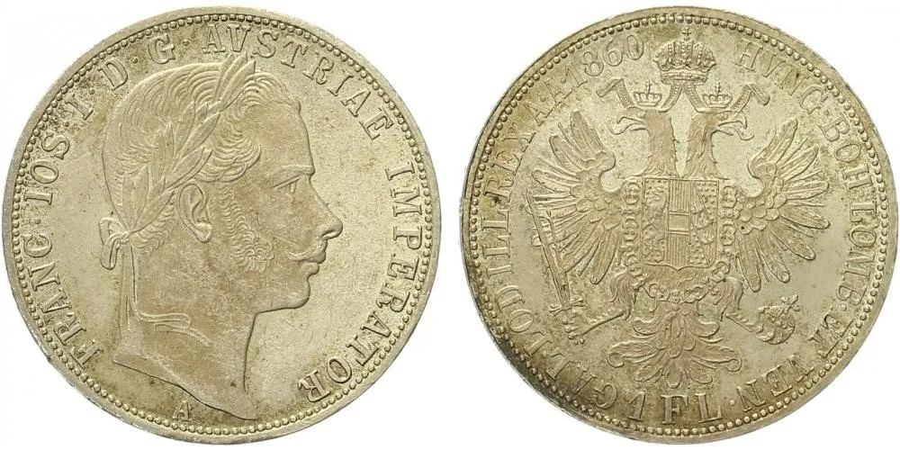 Rakouská a spolková měna, 1857 - 1892 — 1