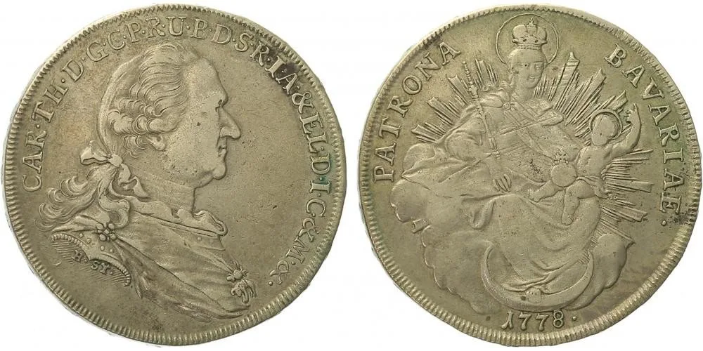 Bavorsko, Karl Theodor, 1777 - 1799 — 1