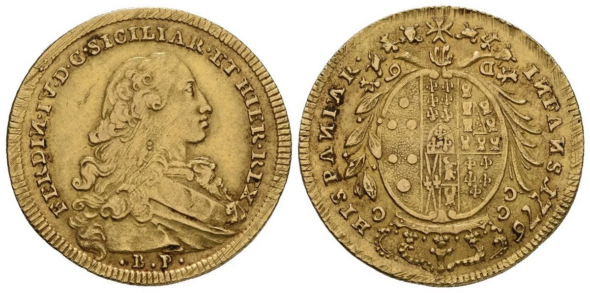 Itálie - Neapol a Sicílie, Ferdinando IV., 1759 - 1805 — 1