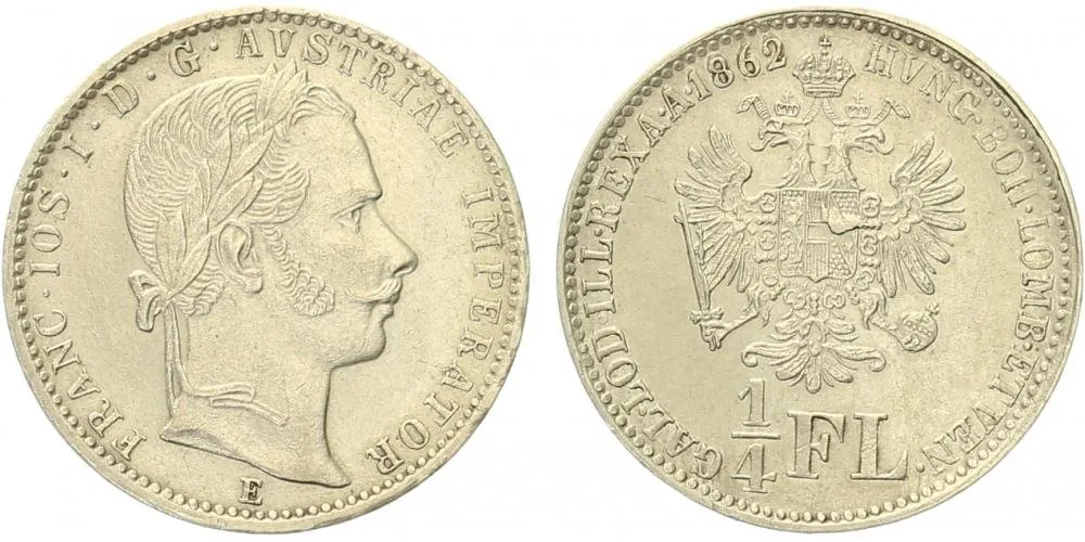 Rakouská a spolková měna, 1857 - 1892 — 1