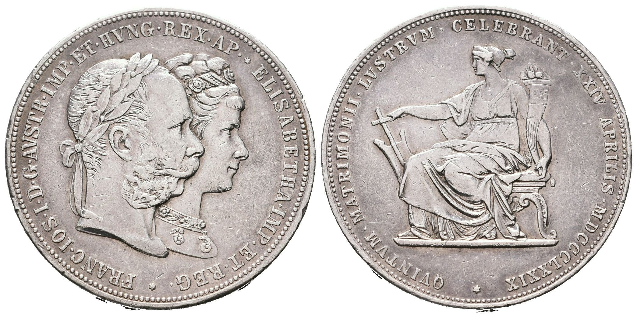 2 Zlatník 1879 - Stříbrná svatba