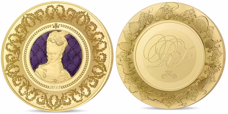 Francie, 50 Euro 2015 - Manufaktura v Sévres