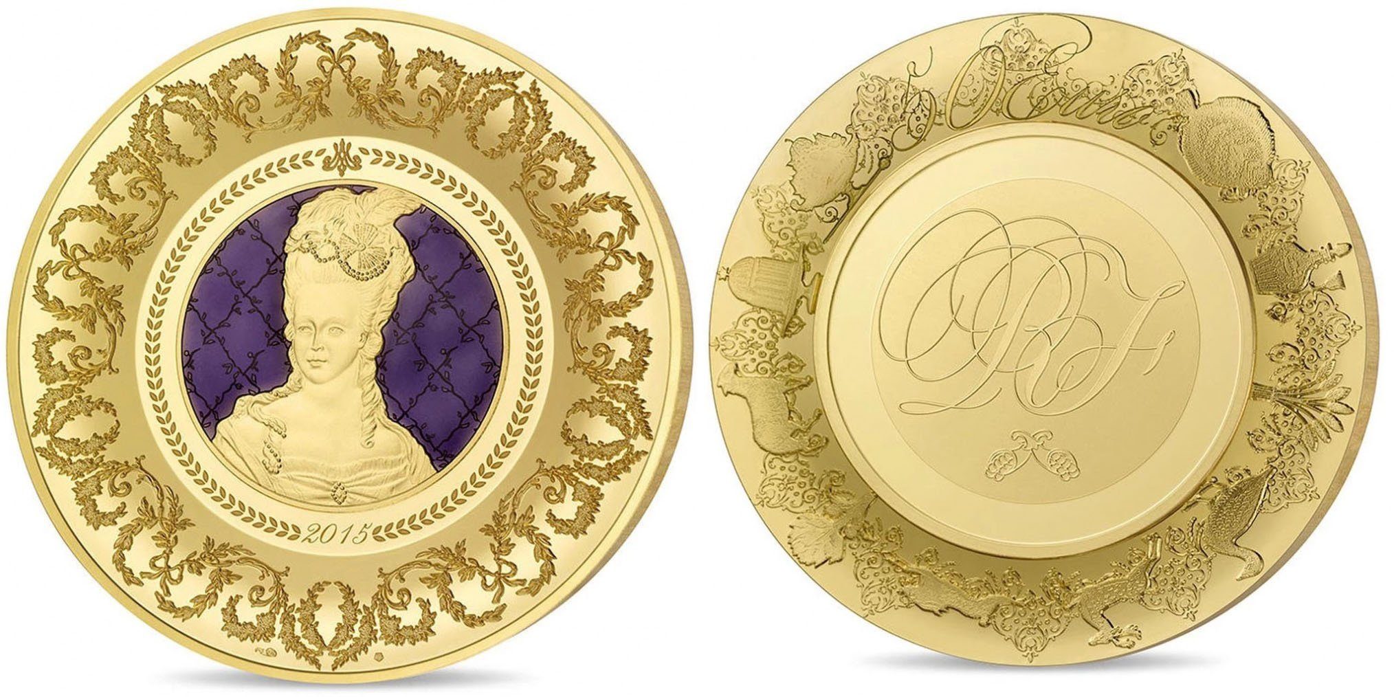Francie, 50 Euro 2015 - Manufaktura v Sévres