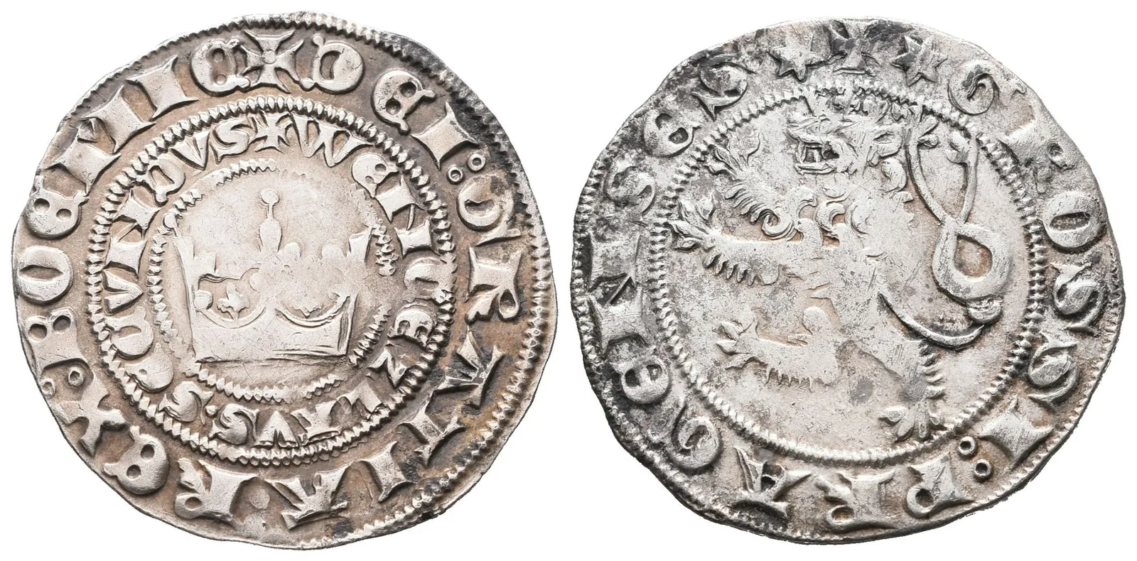 Václav II., Pražský groš, Smolík 2