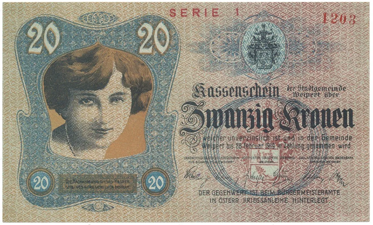 Nouzovky české od roku 1914 — 1