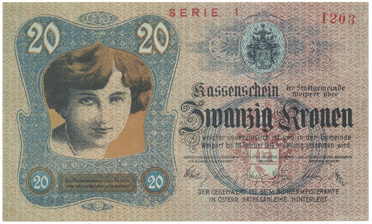 Nouzovky české od roku 1914 — 1