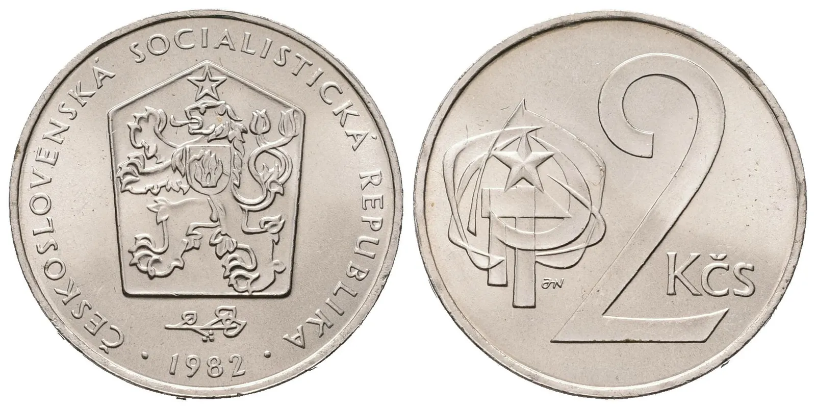 2 Koruna 1982