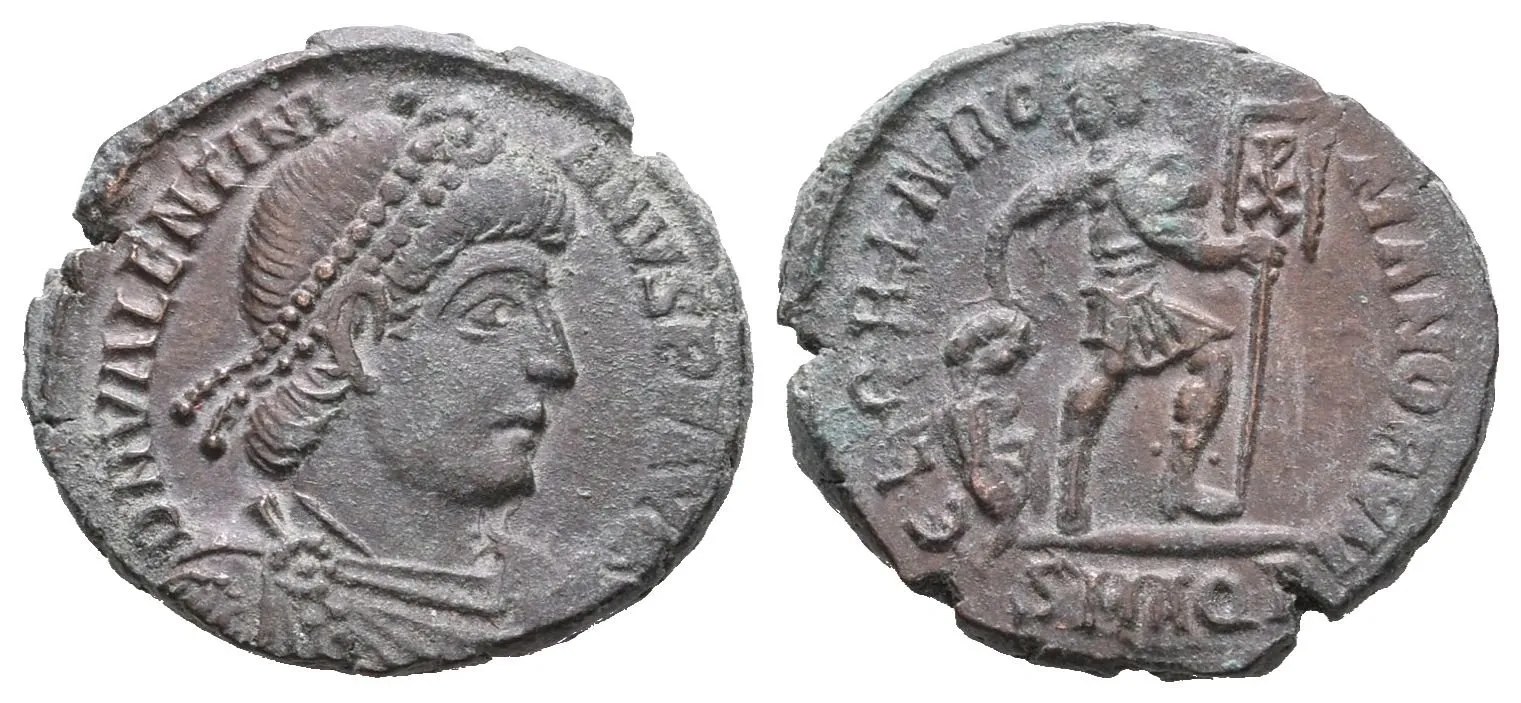 Valentinianus I., nummus, Aquileia, RIC IX 14
