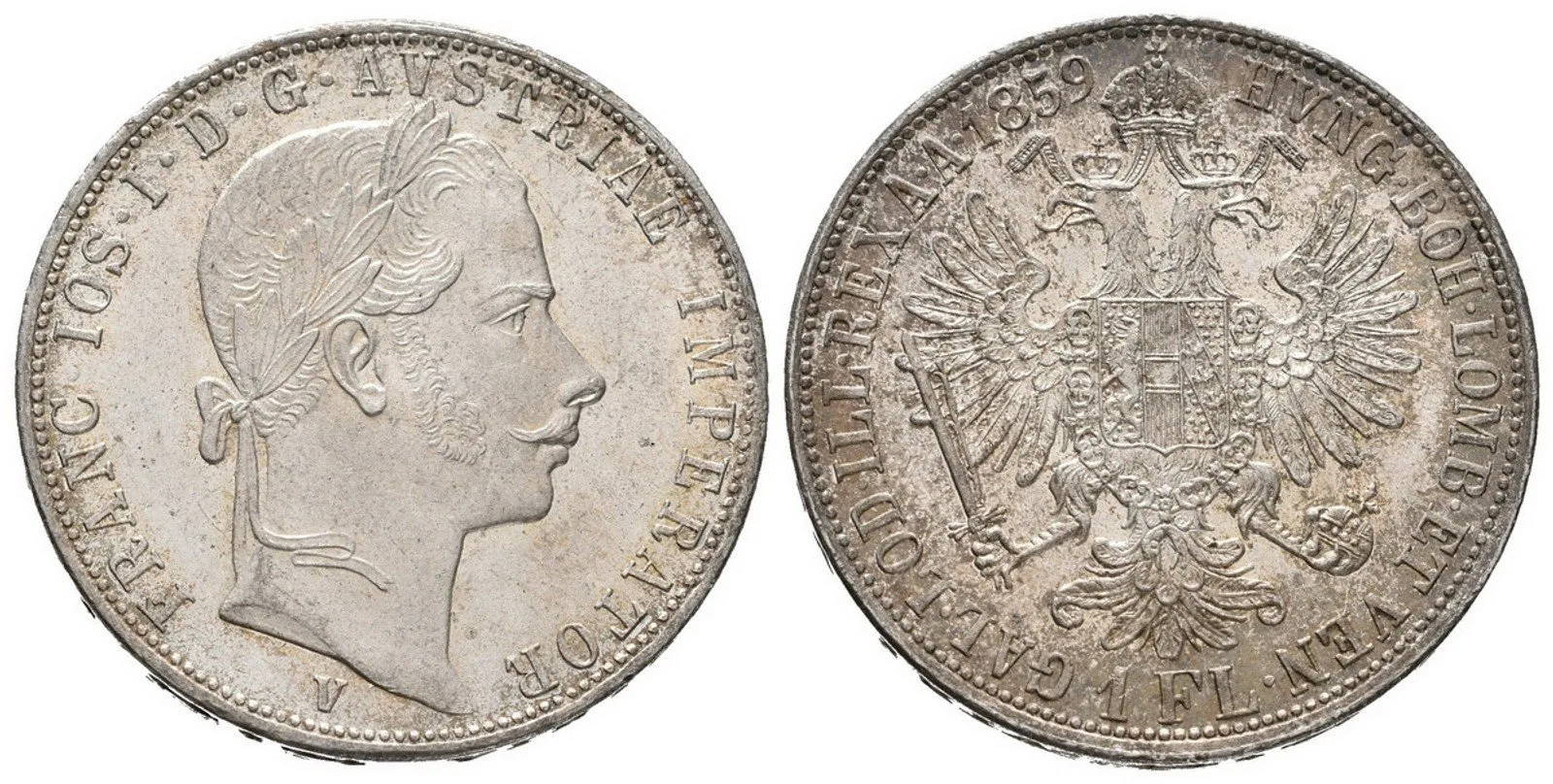 Rakouská a spolková měna, 1857 - 1892 — 1