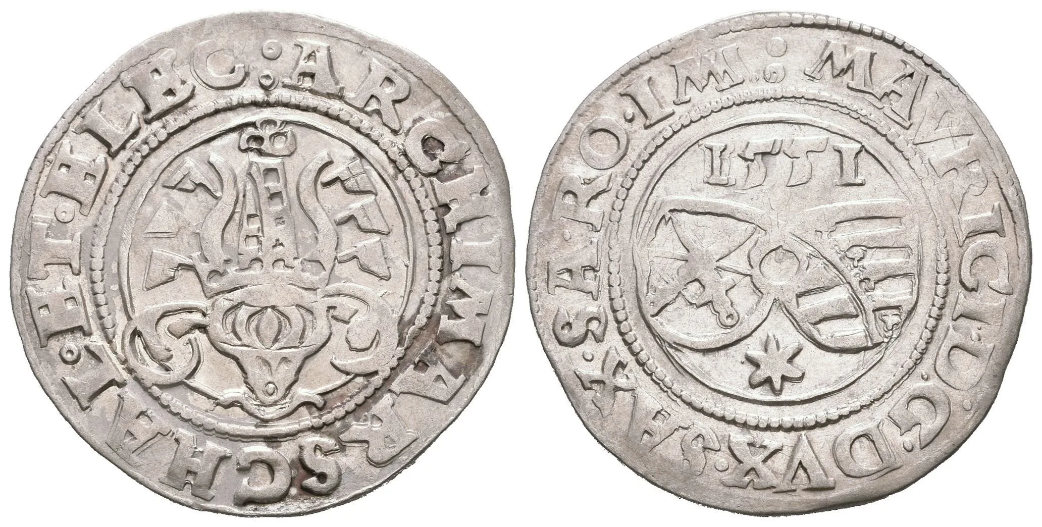 1/4 Tolar 1551, Freiberg, Keilitz/Kahnt.17, pěkná zachovalost, pěkně vyražený, — 1
