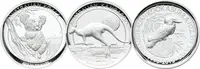 Austrálie, Sada mincí 1 Dollar 2015 (1 Oz) - High Relief - fotografie 2