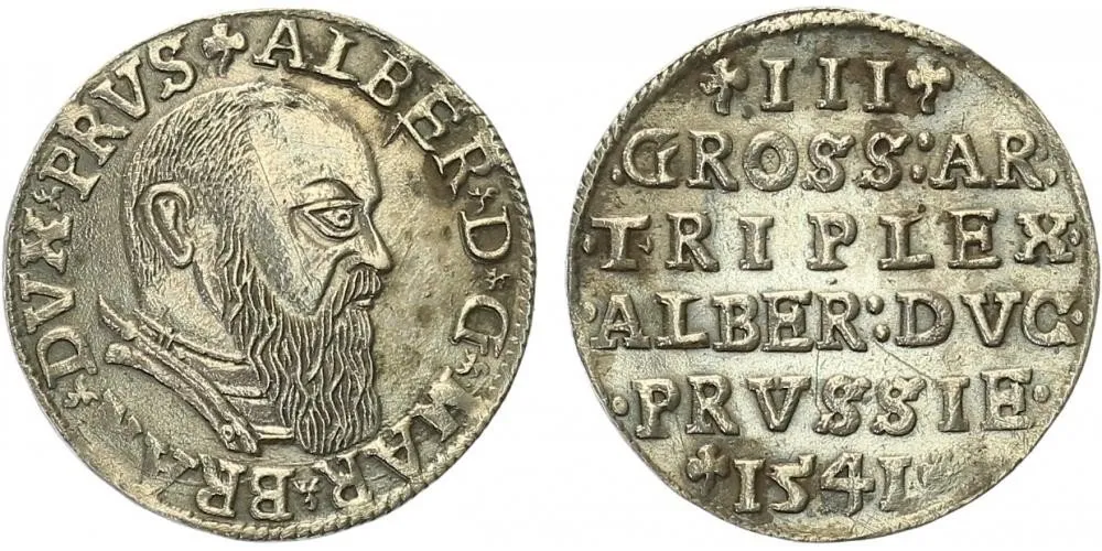 Prusko, Albrecht von Brandenburg, 1525 - 1568 — 1