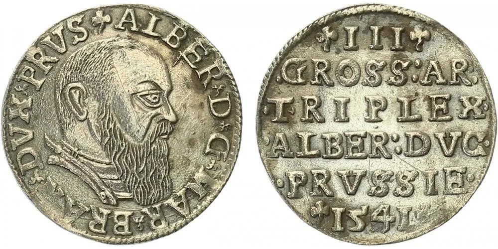 Prusko, Albrecht von Brandenburg, 1525 - 1568 — 1
