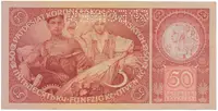 50 Koruna 1929, SPECIMEN, Hej.24b.S1 - fotografie 2