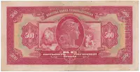 500 Koruna 1929, série D, SPECIMEN svisle, Hej.23c.S2 - fotografie 2