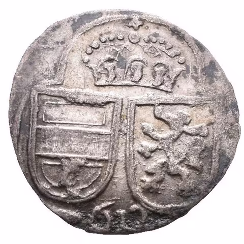 2 Pfennig 1612, Graz, Her.146, pěkná zachovalost