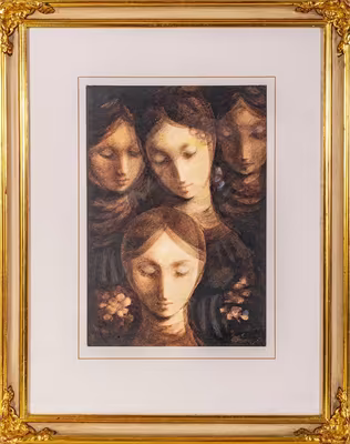 Ludmila Jiřincová (1912 - 1994) - Plesové dívky II
