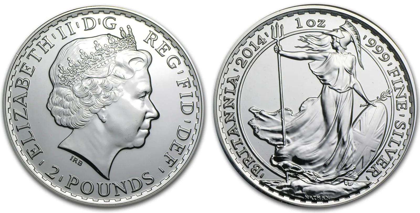Velká Británie, 2 Pounds 2014 - Britannia