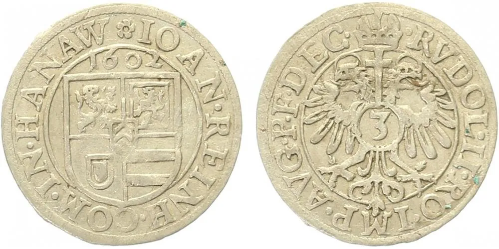 Hanau - Lichtenberg, Johann Reinhard, 1599 - 1625 — 1