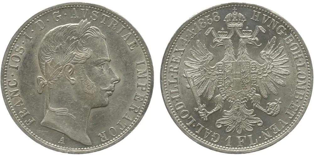 Rakouská a spolková měna, 1857 - 1892 — 1