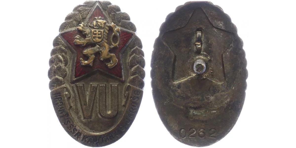 Československo - odznaky vojenských škol — 1
