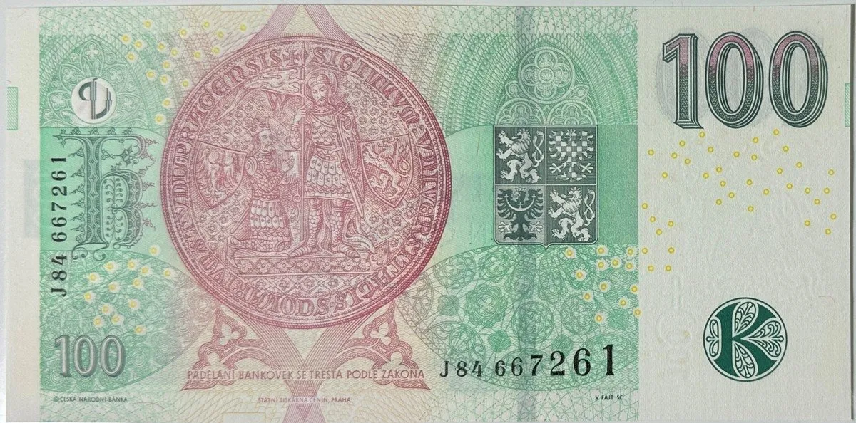 Česká republika, 100 Koruna 2018, série J, Hej.CZ31aJ