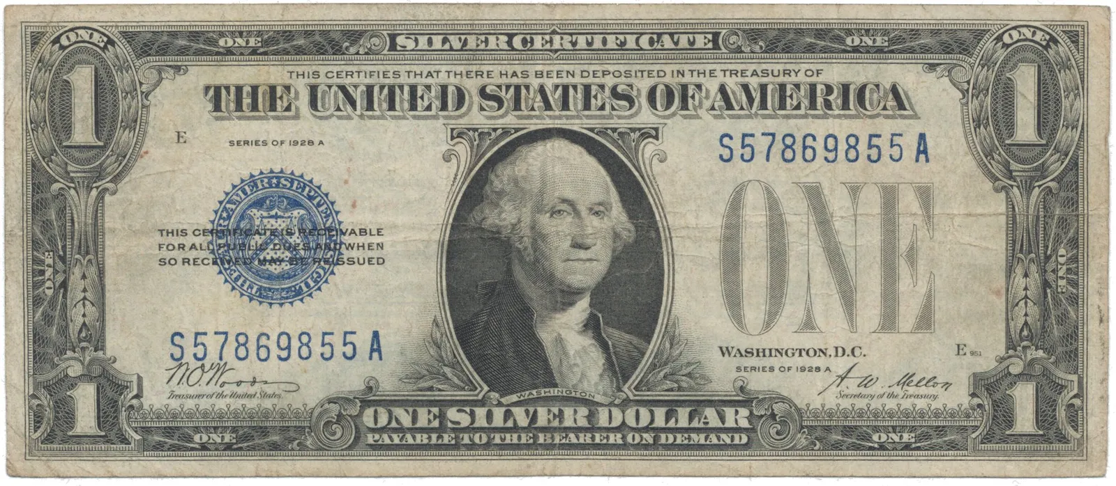 USA, 1 Dollar 1928A, Pick.412a