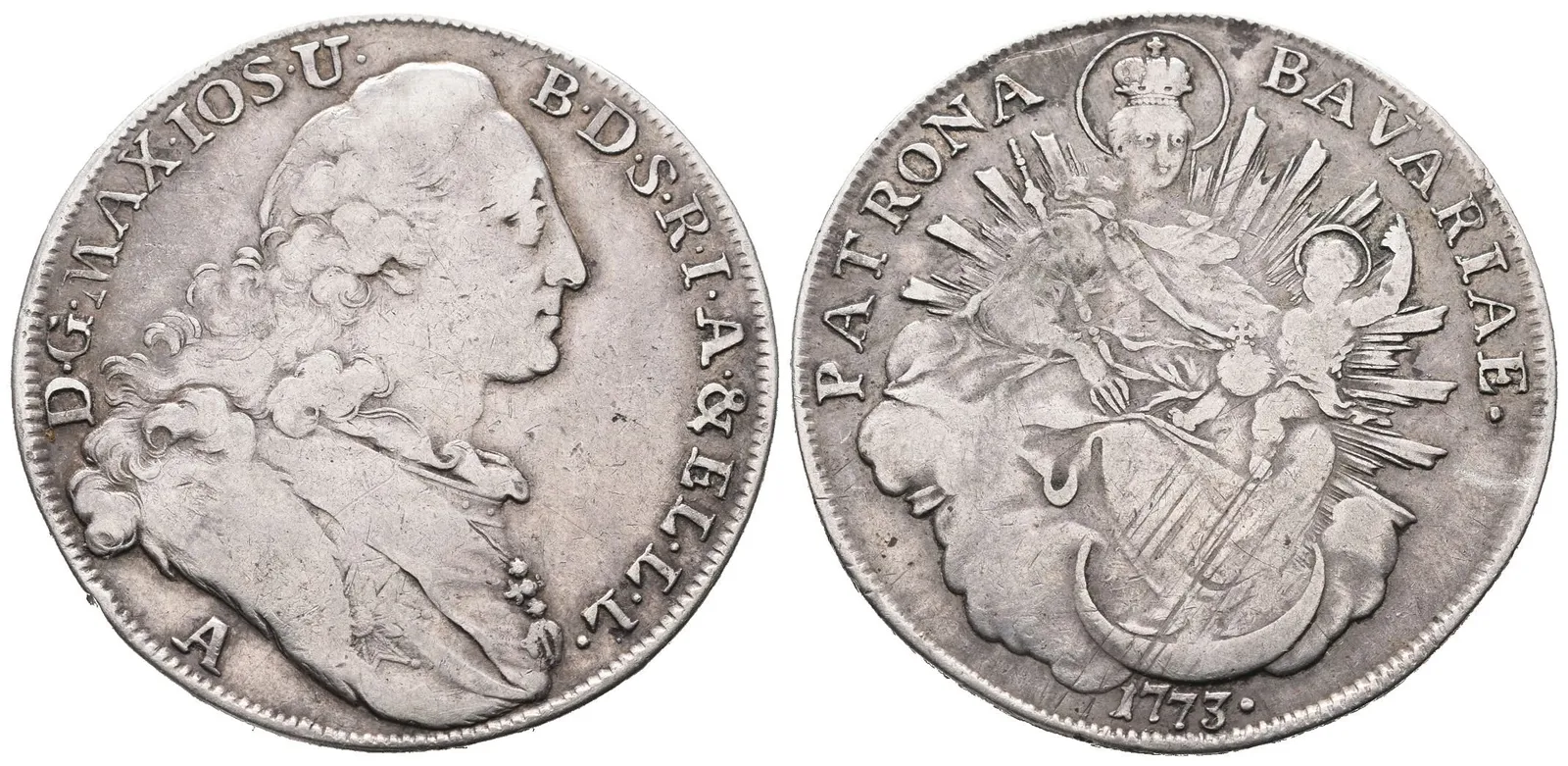 Bavorsko, Tolar 1773 A, Amberg