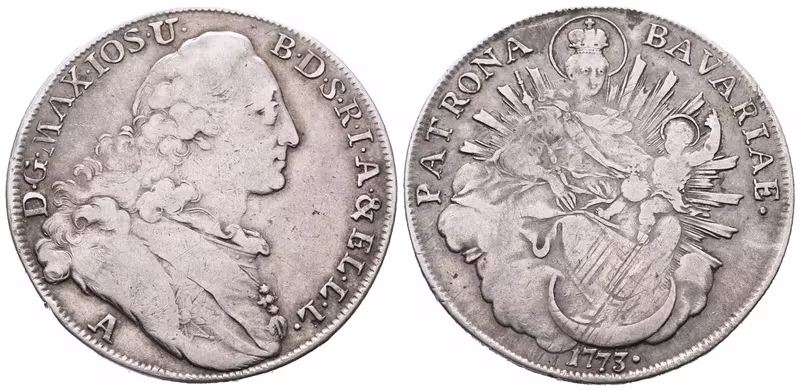 Bavorsko, Tolar 1773 A, Amberg