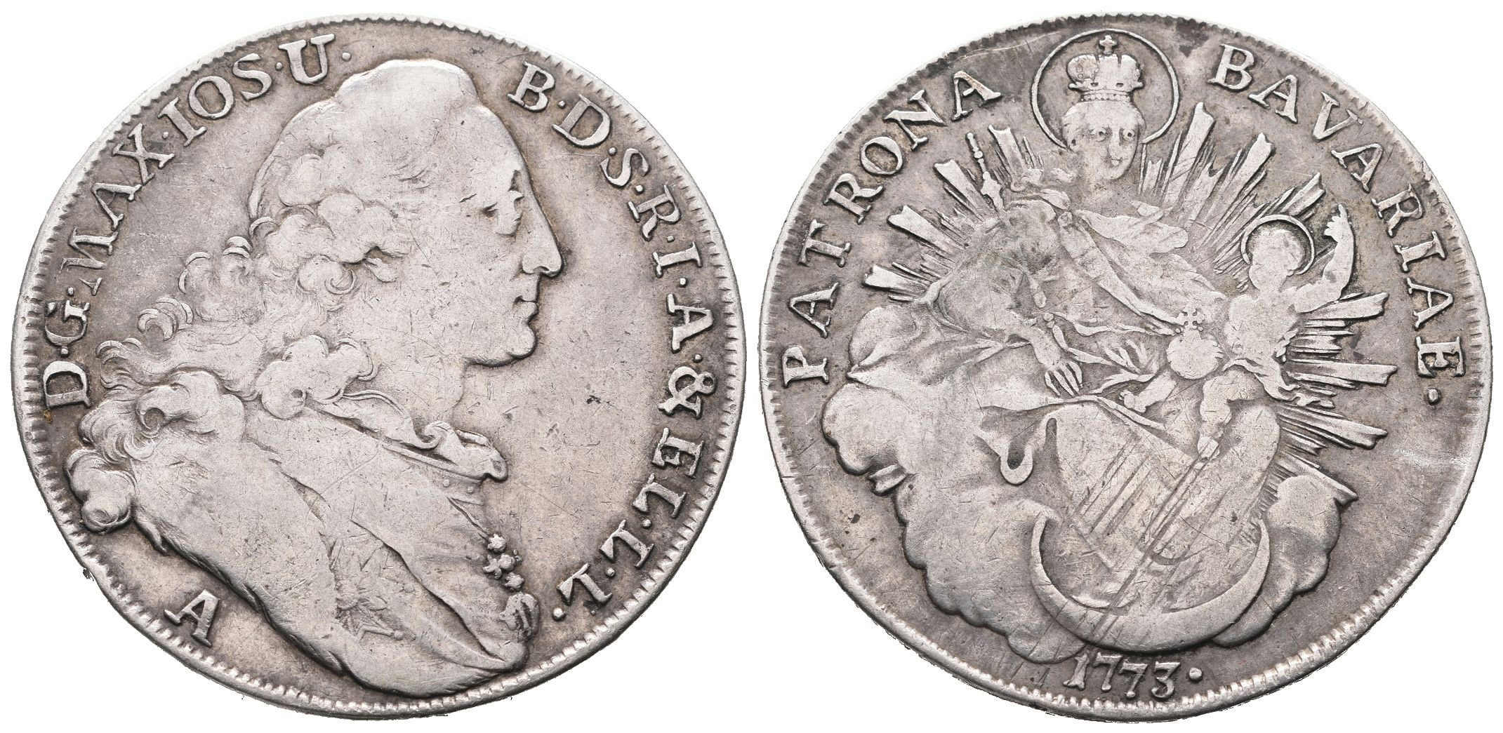 Bavorsko, Tolar 1773 A, Amberg