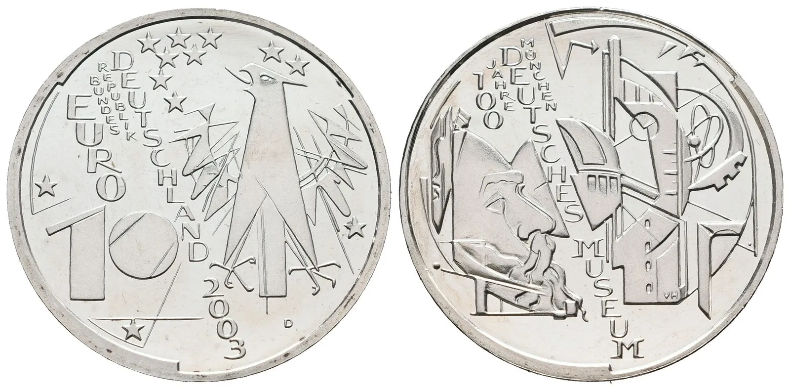 SRN, 10 Euro 2003 - Muzeum Mnichov