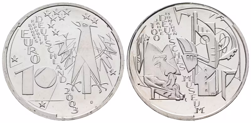 SRN, 10 Euro 2003 - Muzeum Mnichov