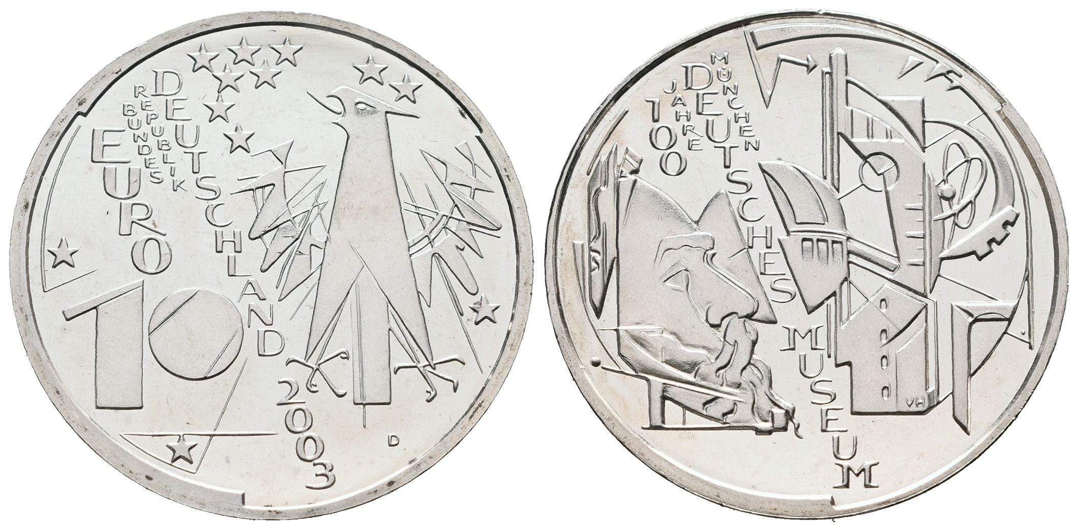 SRN, 10 Euro 2003 - Muzeum Mnichov