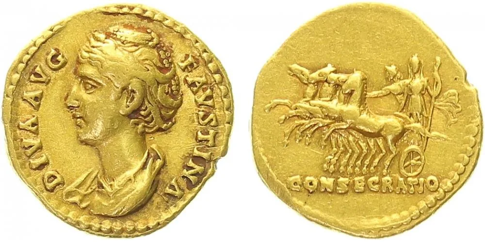 Faustina senior, manželka Antonina Pia — 1