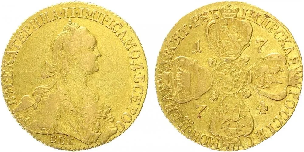 Rusko, Kateřina II., 1762 - 1796 — 1
