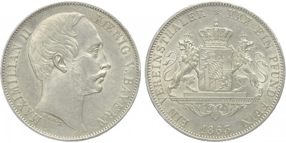 Bavorsko, Maximilian II., 1848 - 1864 — 1