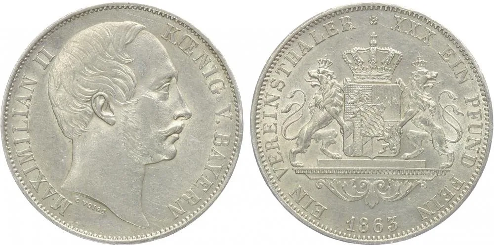 Bavorsko, Maximilian II., 1848 - 1864 — 1