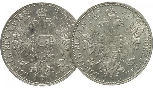 Rakouská a spolková měna, 1857 - 1892 — 1