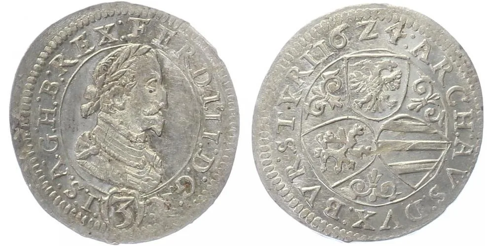Ferdinand II., 1619 - 1637 (Mince dobrého zrna) — 1