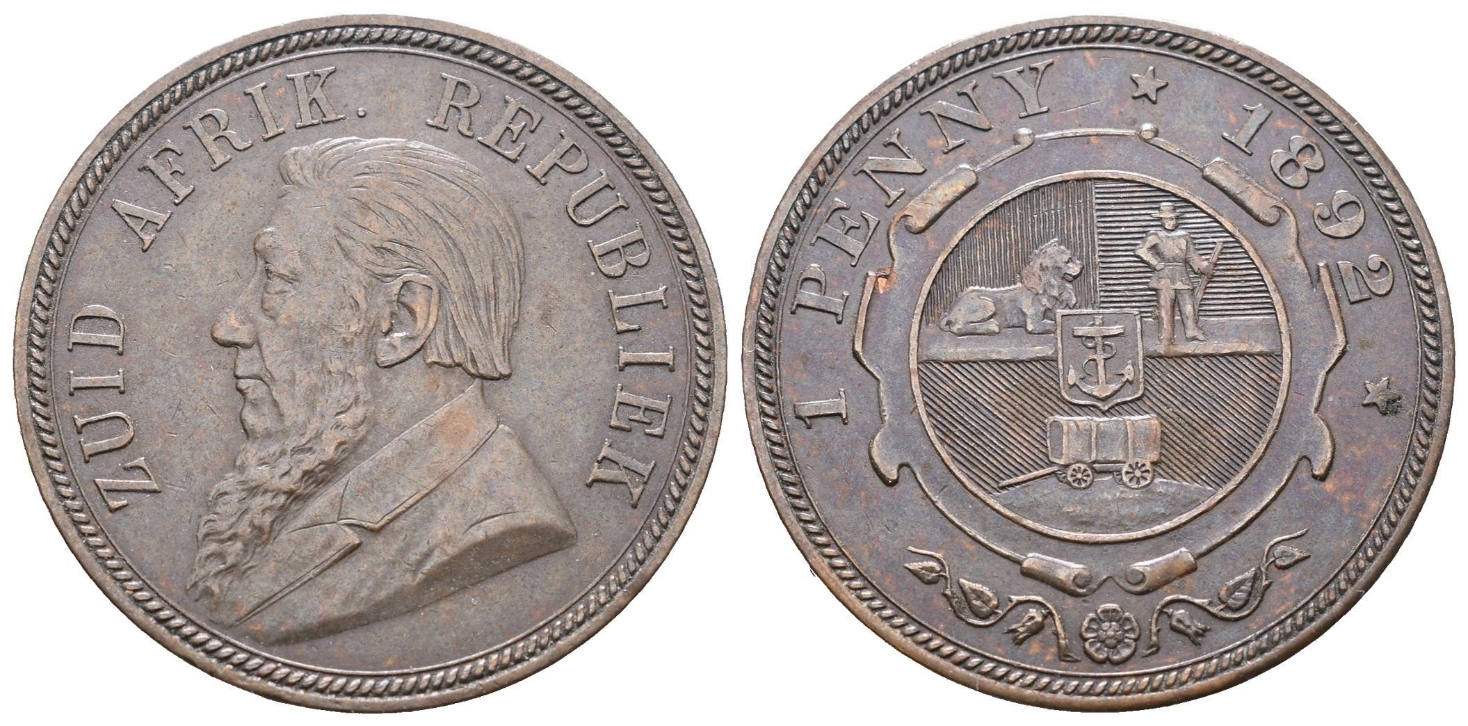 JAR, 1 Pence 1892