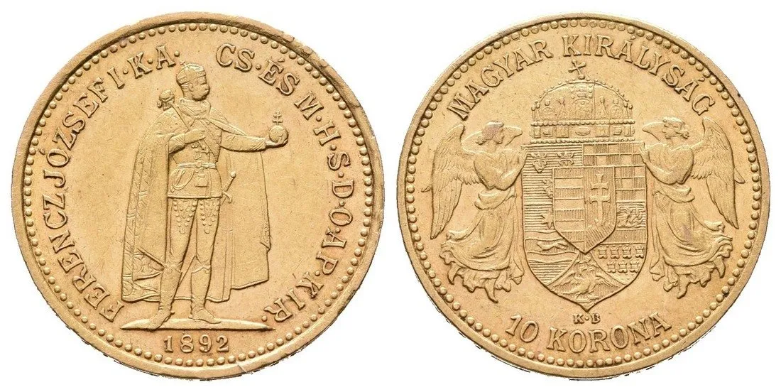 10 Koruna 1892 KB